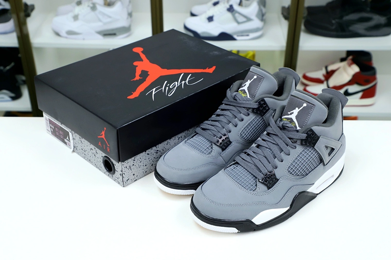 JORDAN RETRO 'COOL 4 AIR GREY' 2019 0729